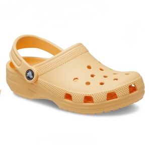 NEW CROCS Kids Classic Clogs - Golden Hour
